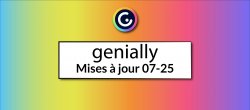 Mises à jour de Genially 07-25