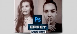 Gratuit : Faire un effet dessin à partir d’une photo dans Photoshop