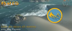 Créer des décors 3D réalistes avec Vue Pioneer