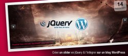 Créer un slider et l'intégrer à votre blog Wordpress