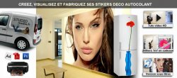 Créez, prévisualisez et fabriquez vos stikers déco