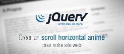 Créer un scroll horizontal animé pour votre site web