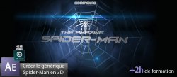 Créer le générique de Spider-Man en 3D