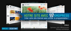 Créer votre site Web dans Wordpress sans programmation !