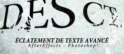 Eclatement de texte avancé