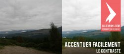 Accentuer facilement le contraste d'une photo
