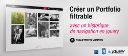 Créer un portfolio filtrable avec historique de navigation