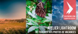 Atelier Lightroom : retoucher vos photos de vacances