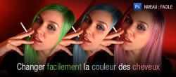 Changer la couleur des cheveux d'une personne