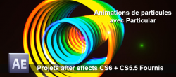 Animation de particules avec Particular
