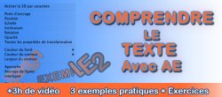 Tout savoir sur le texte avec After Effects