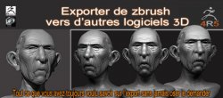 Le secret des exports ZBrush