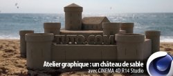 Atelier graphique : un château de sable