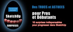 Astuces Sketchup  pour pro et débutants