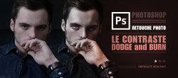 Retouche photo : contraste dodge and burn