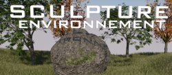 Sculpture environnement dans cinema4D