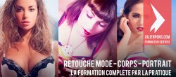 Formation complète au développement & retouche de mode
