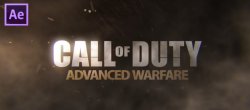 Titrage Call of Duty dans After Effects
