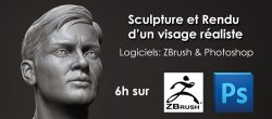 Sculpter un Visage Humain réaliste dans ZBrush