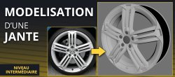 Modélisation Hard Surface - Projet de la jante