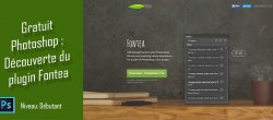 Gratuit Fontea : le plugin Photoshop pour travailler avec Google Fonts