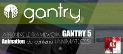 Animer du contenu Joomla avec ANIMATE.CSS et Gantry 5