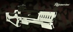 Blender : Modélisation d'une arme en 3D