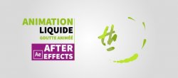 After Effects : Animation liquide de goutte et logo !