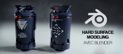Hard Surface Modeling avec Blender : Grenade moderne