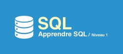 Apprendre le langage SQL - Niveau 1