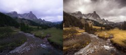 Développer une photo terne avec Lightroom : Traitement créatif