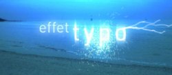 Effet typo