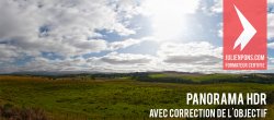 Panorama avec correction de la lentille et HDR