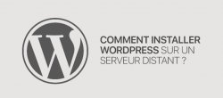 Gratuit : Comment installer WordPress sur un serveur distant