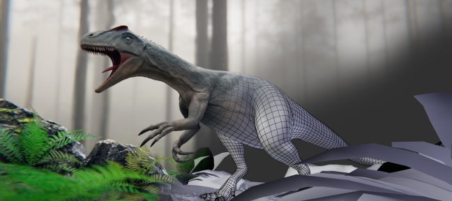 Maitrisez Blender avec la création d'un Dinosaure 3D