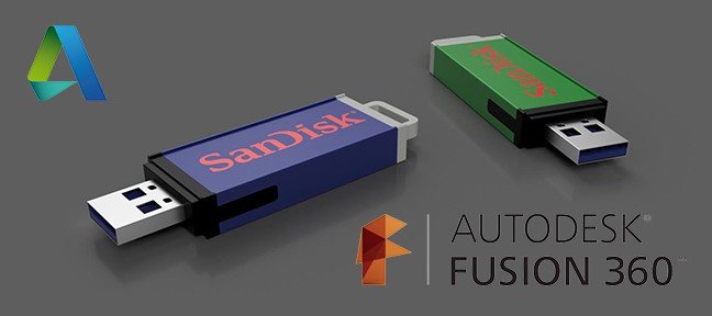 Tuto Fusion 360 - Créer une clé USB Fusion 360