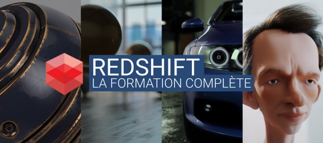 Tuto Redshift 3D : la Formation Complète Cinema 4D