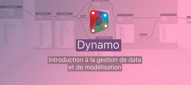 Maîtriser Dynamo pour Revit - Introduction à la Gestion de data et de modélisation