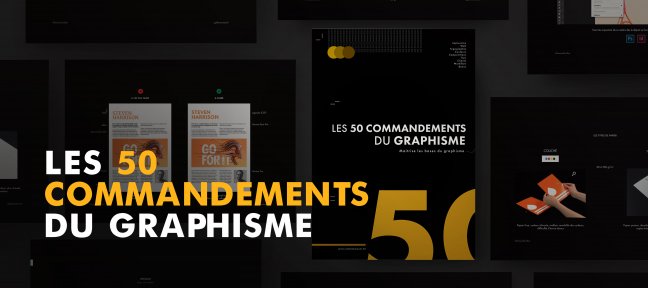 les 50 commandements du Graphisme
