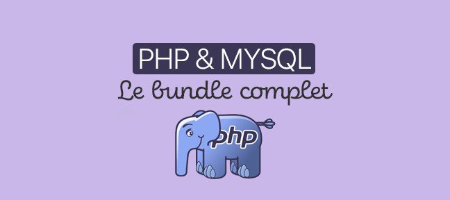 Bundle Php et MySQL, version complète
