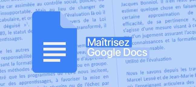 Tuto Google Docs Google Docs