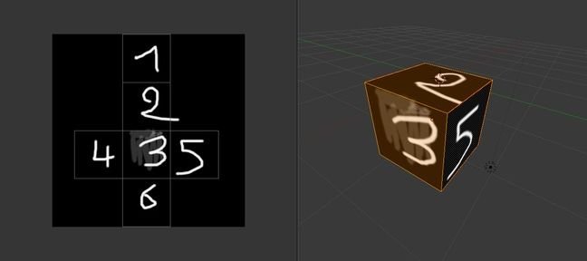 Tuto UV MAP d'un cube Blender