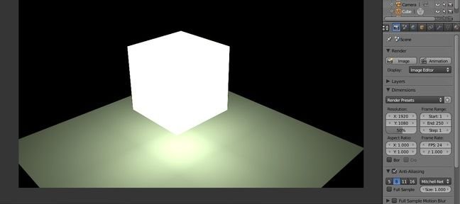 Blender Indirect Lighting