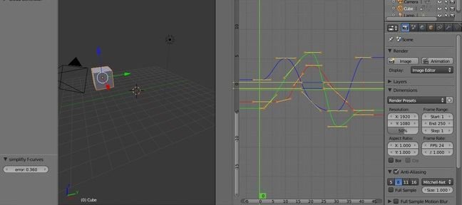 Tuto les Fcurves Blender