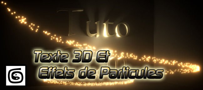 Tuto Texte 3D et Particules 3ds Max