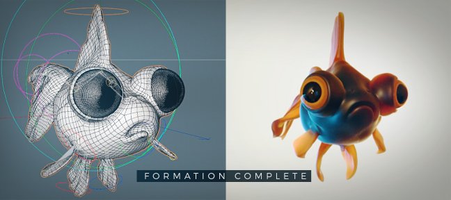 Tuto Formation complète : Modélisation, Rigging et l'Animation de personnage Cinema 4D