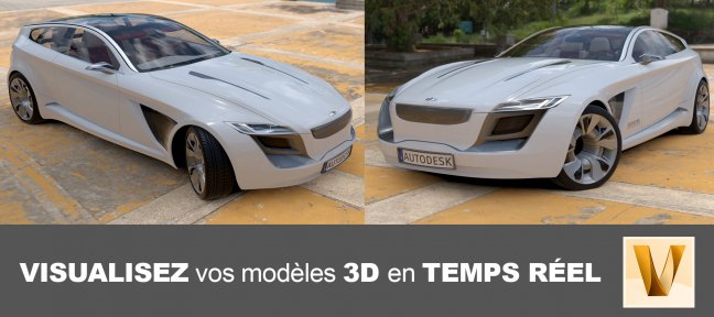 Tuto Gratuit : Découvrez Autodesk VRED, logiciel de visualisation 3D temps réel VRED