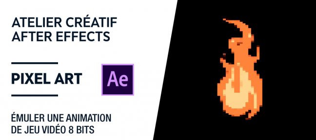 Tuto Atelier créatif After Effects gratuit - Simuler un Effet Pixel Art After Effects