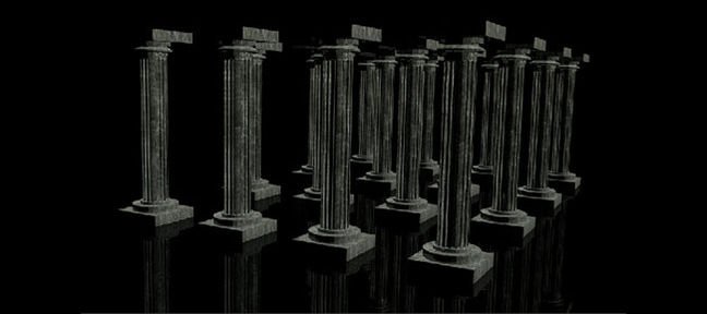 Créer facilement des colonnes romaines