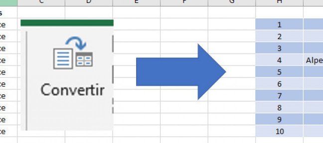 Excel : Séparer les données d'une colonne sur plusieurs colonnes